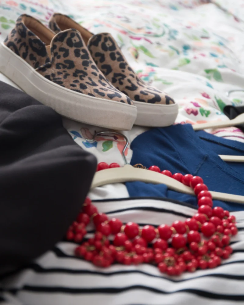 Leopar Desenli Slip-on