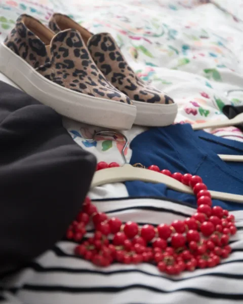 Leopar Desenli Slip-on